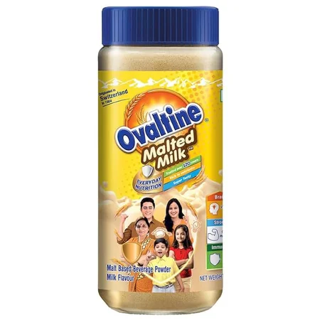 Ovaltine Malted Milk Powder, 400 gm Jar