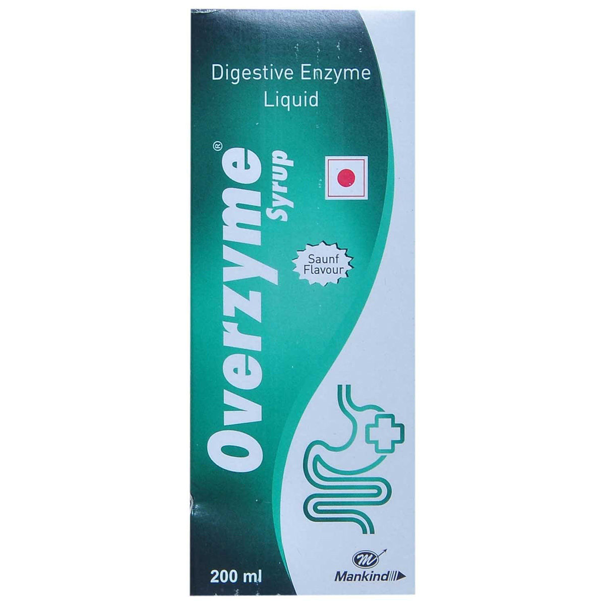 Buy Overzyme Saunf Syrup 200 ml Online