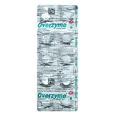 Overzyme S/F Chew Tablet 10's, Pack of 10 TabletS