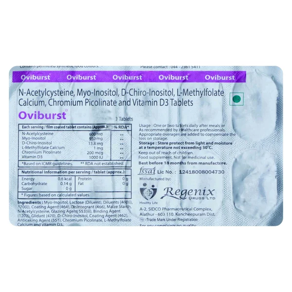 Oviburst Tablet 10's