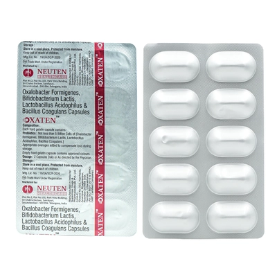 Oxaten Capsule 10's, Pack of 10