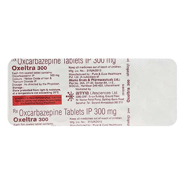 Oxeltra 300 Tablet 10's