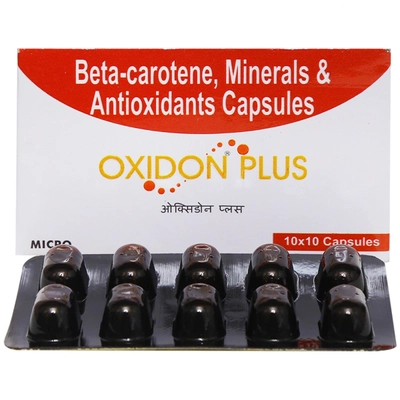 Oxidon Plus Capsule 10's, Pack of 10 CapsuleS