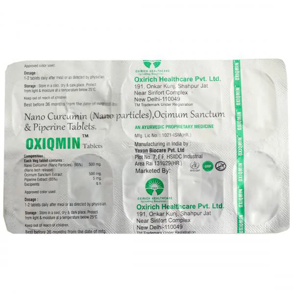Oxiqmin Tablet 10's, Pack of 10