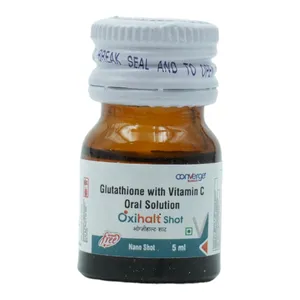 glutathione with vitamin c oral solution Glutahalt solution, 1300 mg at ₹ 134.1/piece in Chandigarh Glurich Glutathione with Vitamin C