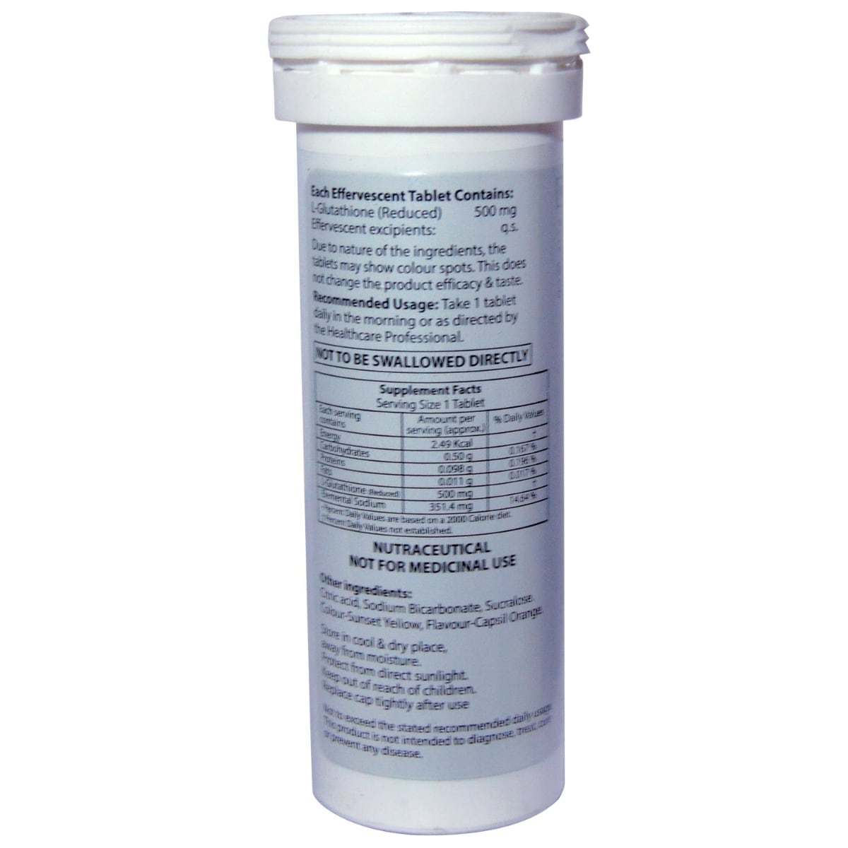 Oxoneg Orange Flavour Effervescent Tablet 15's, Pack of 15 TabletS Oxoneg Orange Flavour Effervescent Tablet 15's, Pack of 15 TabletS