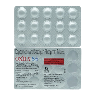 Oxra-S 5/50 mg Tablet 15's, Pack of 15 TabletS