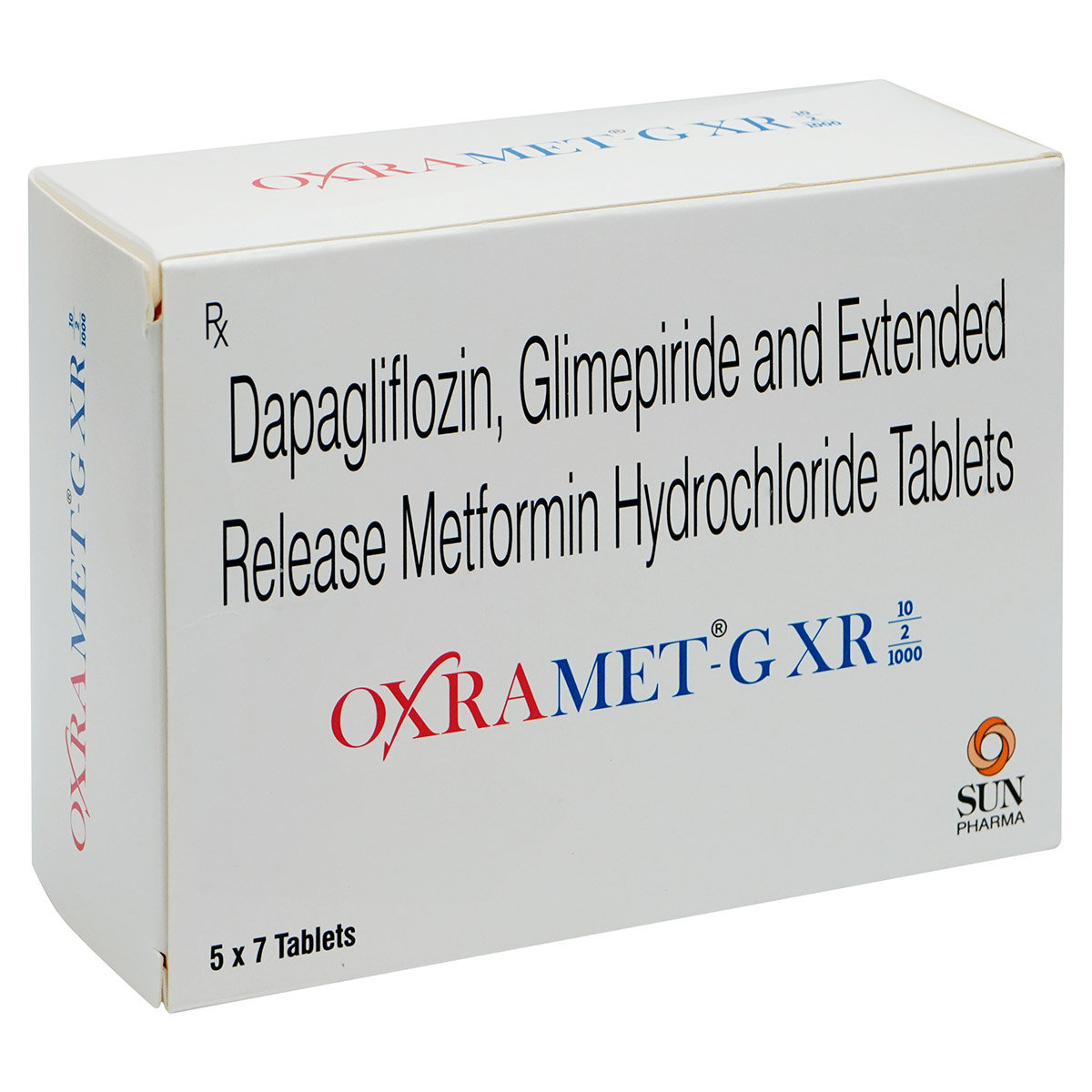 Oxramet-G XR 10/2/1000 Tablet 7's, Pack of 7 TabletS Oxramet-G XR 10/2/1000 Tablet 7's, Pack of 7 TabletS