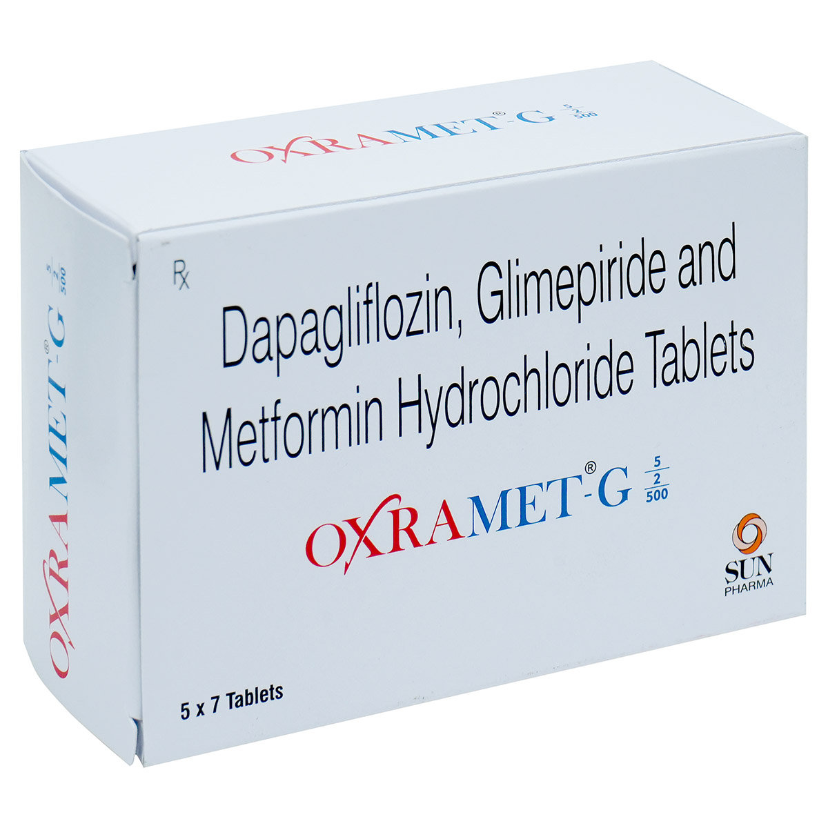 Oxramet-G 5/2/500 Tablet 7's, Pack of 7 Oxramet-G 5/2/500 Tablet 7's, Pack of 7