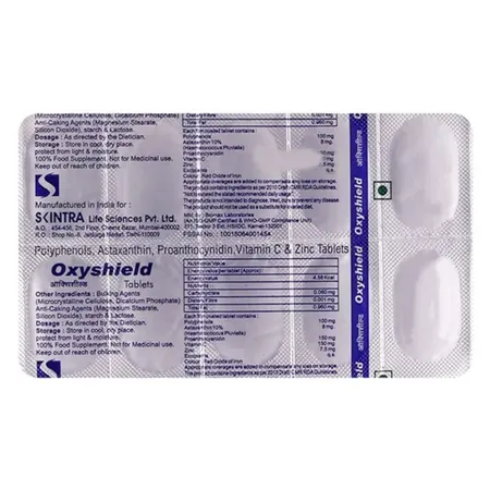 Oxyshield Tablet 10's