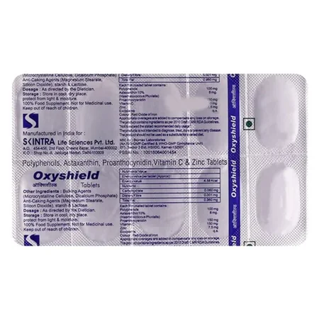 Oxyshield Tablet 10's