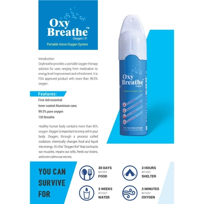 Oxy Breathe Oxygen System (Shree Vinayak), Pack of 1