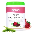 OZiva Daily Protein Activ Chocolate Flavour Powder for Women, 300 gm