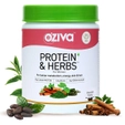 OZiva Protein & Herbs Chocolate Flavour Powder for Women, 500 gm