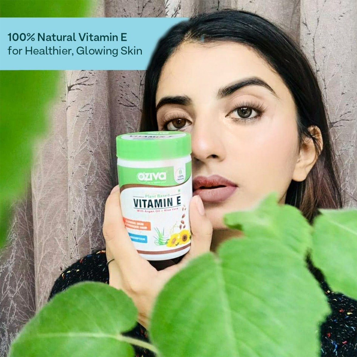 OZiva Plant Based Vitamin E, 30 Capsules, Pack of 1 OZiva Plant Based Vitamin E, 30 Capsules, Pack of 1