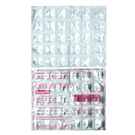 Ozovas 20 mg Tablet 30's