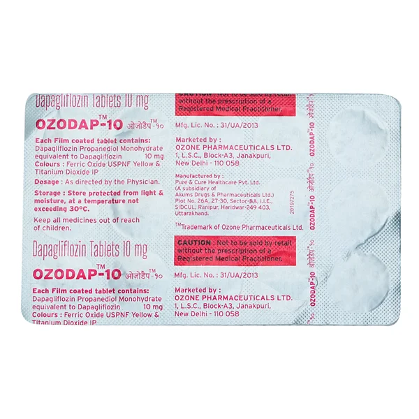 Ozodap-10 Tablet 15's