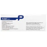 P 650 Tablet 10's, Pack of 10 TABLETS