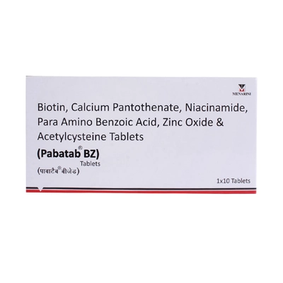 Pabatab BZ Tablet 10's, Pack of 10