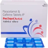 Pacimol Active Tablet 10's, Pack of 10 TabletS