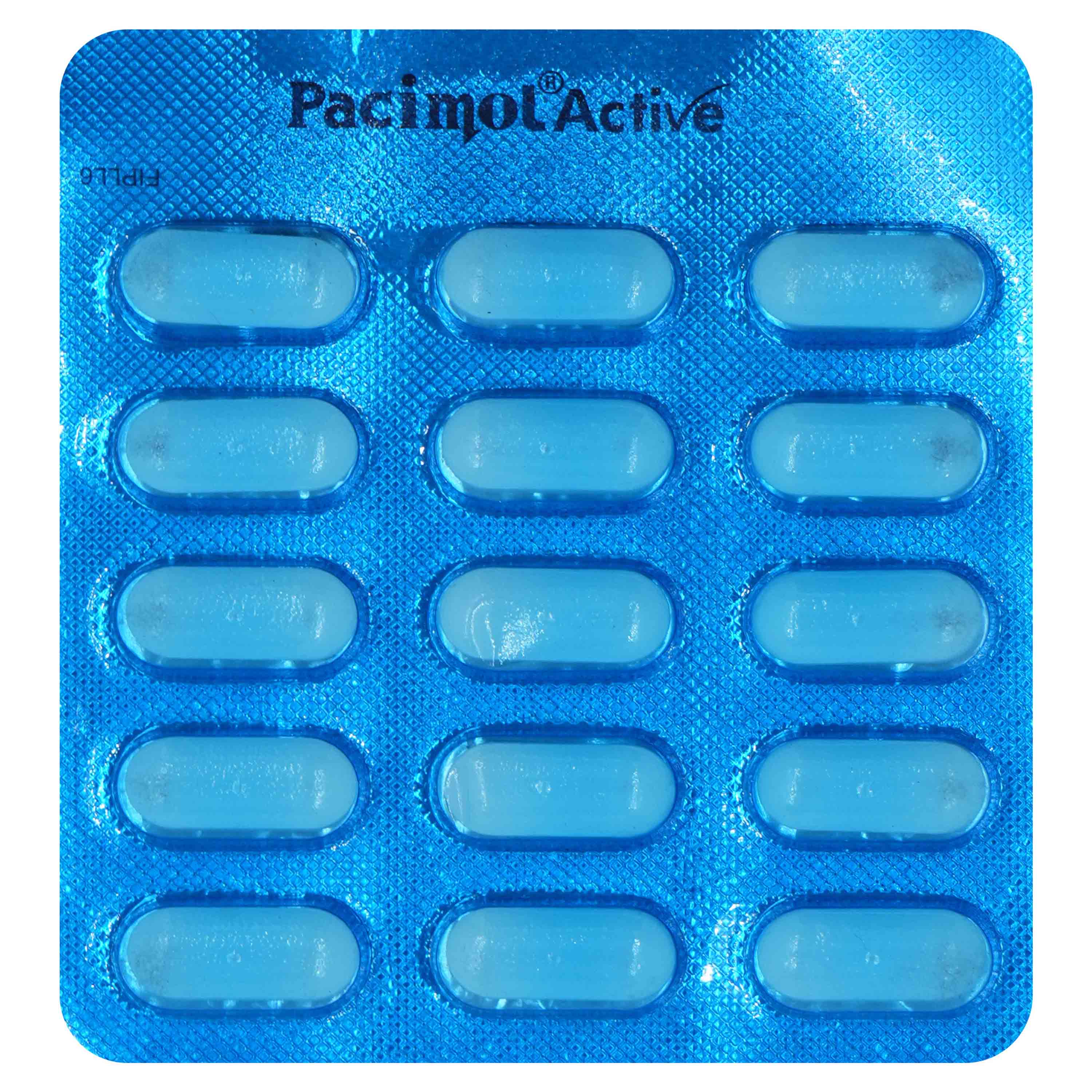 Pacimol Active Tablet 15's, Pack of 15 Pacimol Active Tablet 15's, Pack of 15