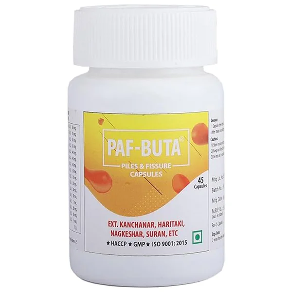 Paf-Buta Cap 45'S (Natel), Pack of 1