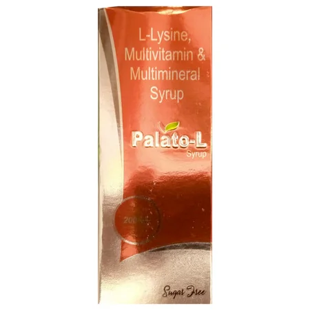 Palato L Sugar Free Syrup 200 ml