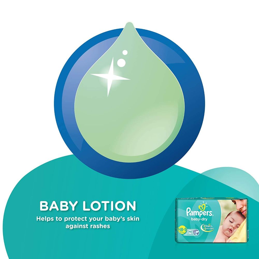 Pampers Baby Dry Diapers Large, 5 Count, Pack of 1 Pampers Baby Dry Diapers Large, 5 Count, Pack of 1