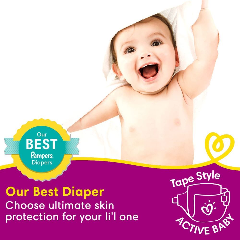 Pamper Active Baby Dry Pants Diapers (Pack of 40) : Buy Pamper Active Baby  Dry Pants Diapers (Pack of 40) Online at Best Price in India | Planet Health