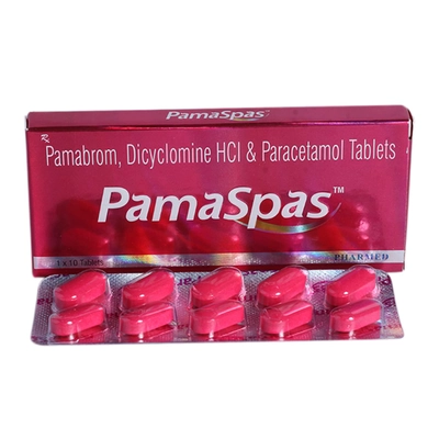 Pamaspas Tablet 10's, Pack of 10 TABLETS