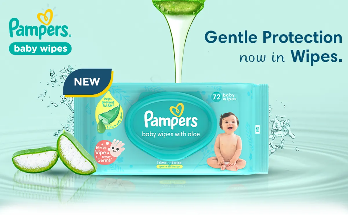 Buy Pampers Baby Wipes with Aloe, 72 Count 19 Minutes Delivery