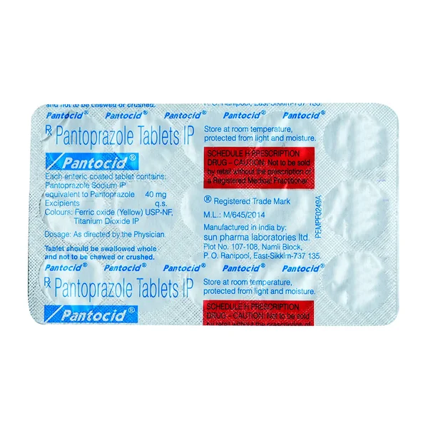 Pantocid Tablet 15's, Pack of 15 TABLETS
