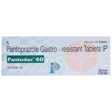 Pantodac 40 mg Tablet 15's