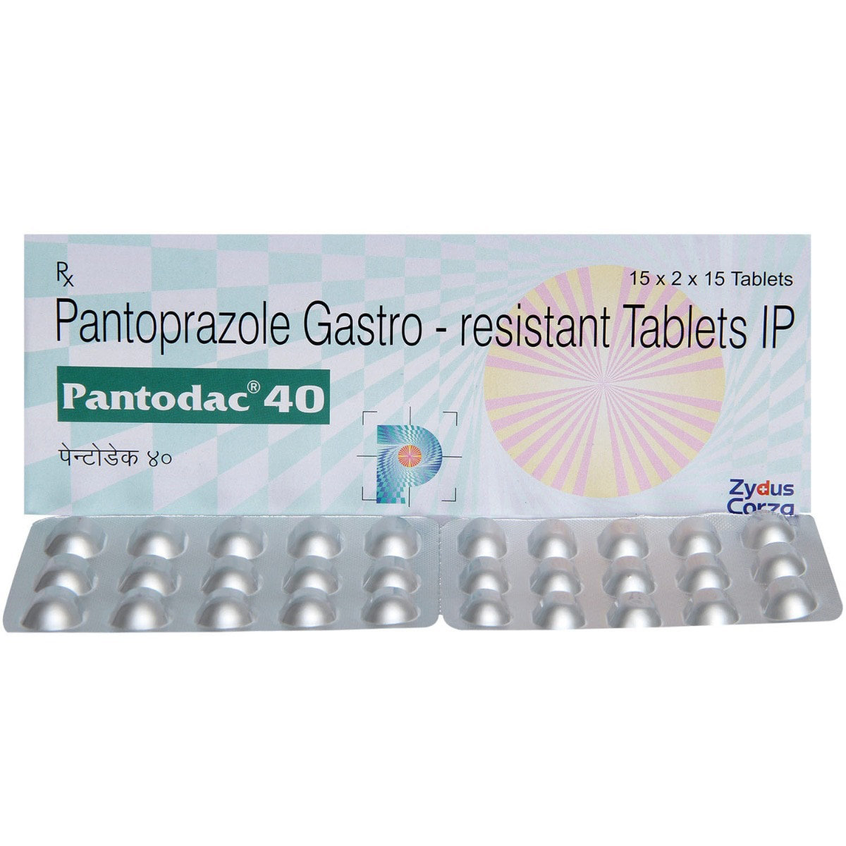 Pantodac 40 mg Tablet 15's, Pack of 15 TABLETS Pantodac 40 mg Tablet 15's, Pack of 15 TABLETS