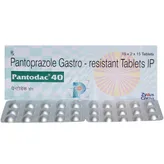 Pantodac 40 Tablet 15's, Pack of 15 TABLETS