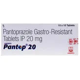Pantop 20 Tablet 10's, Pack of 10 TABLETS