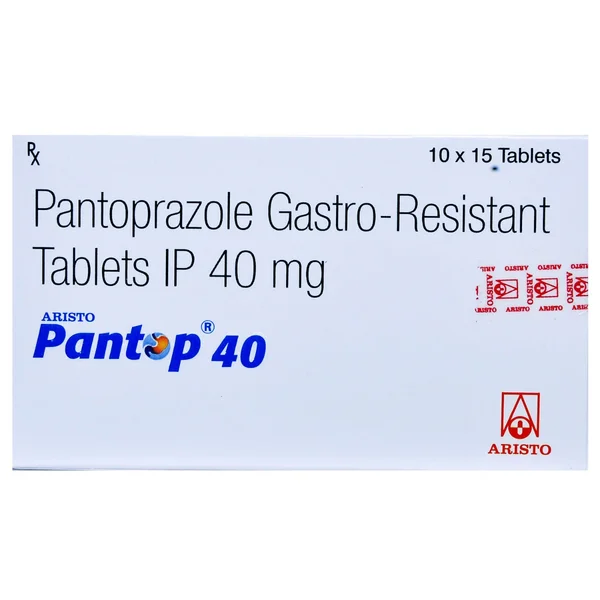Pantop 40 Tablet 15's, Pack of 15 TABLETS