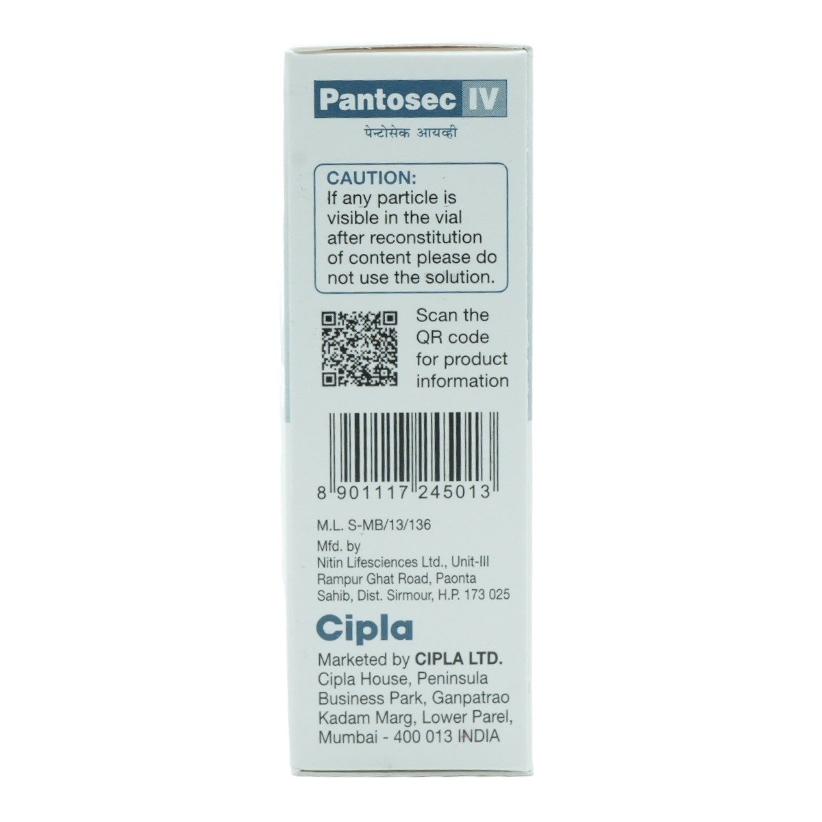 Pantosec 40 mg Injection 1's, Pack of 1 Injection Pantosec 40 mg Injection 1's, Pack of 1 Injection