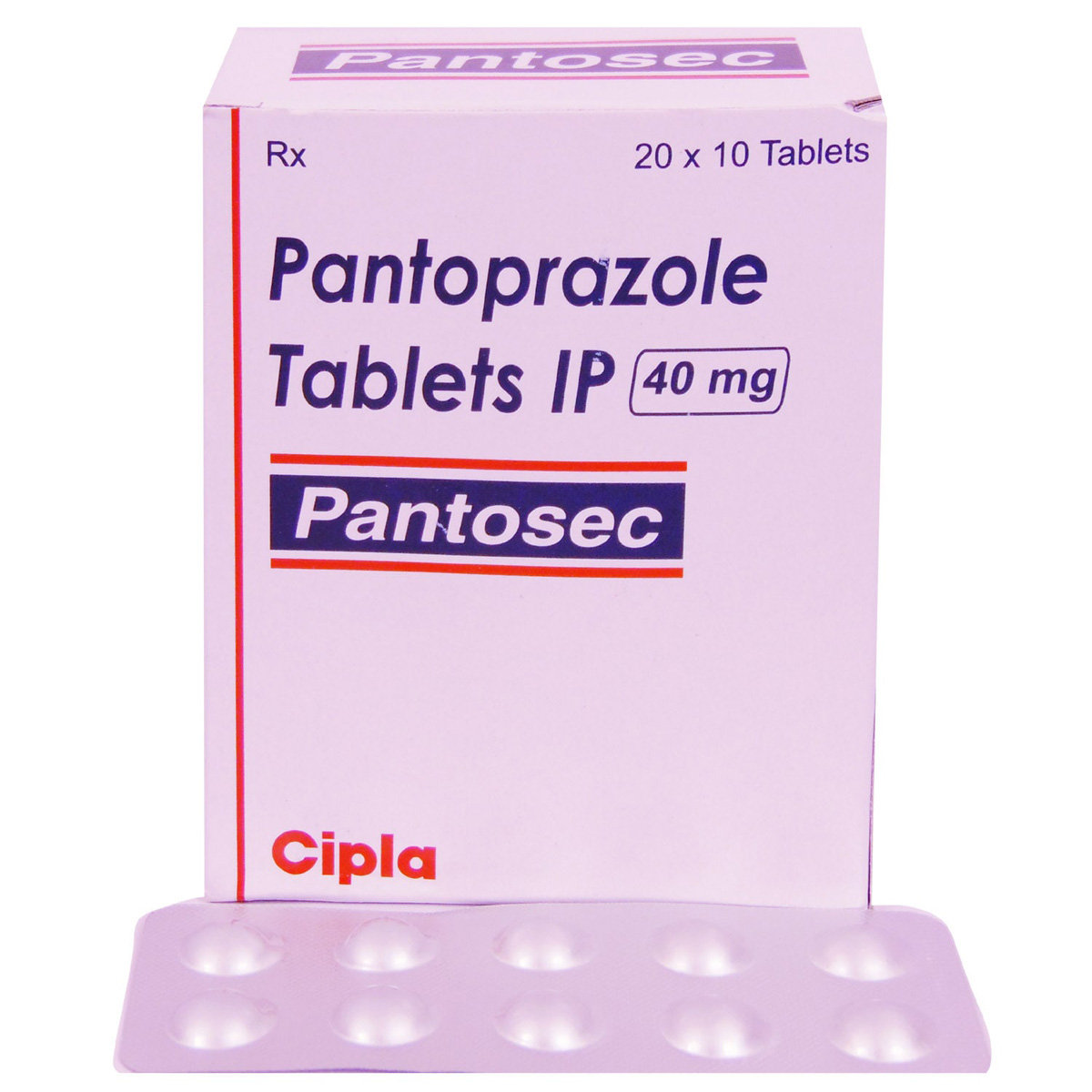 Pantosec 40 mg Tablet 10's, Pack of 10 TABLETS Pantosec 40 mg Tablet 10's, Pack of 10 TABLETS