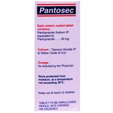 Pantosec Tablet 10's, Pack of 10 TABLETS
