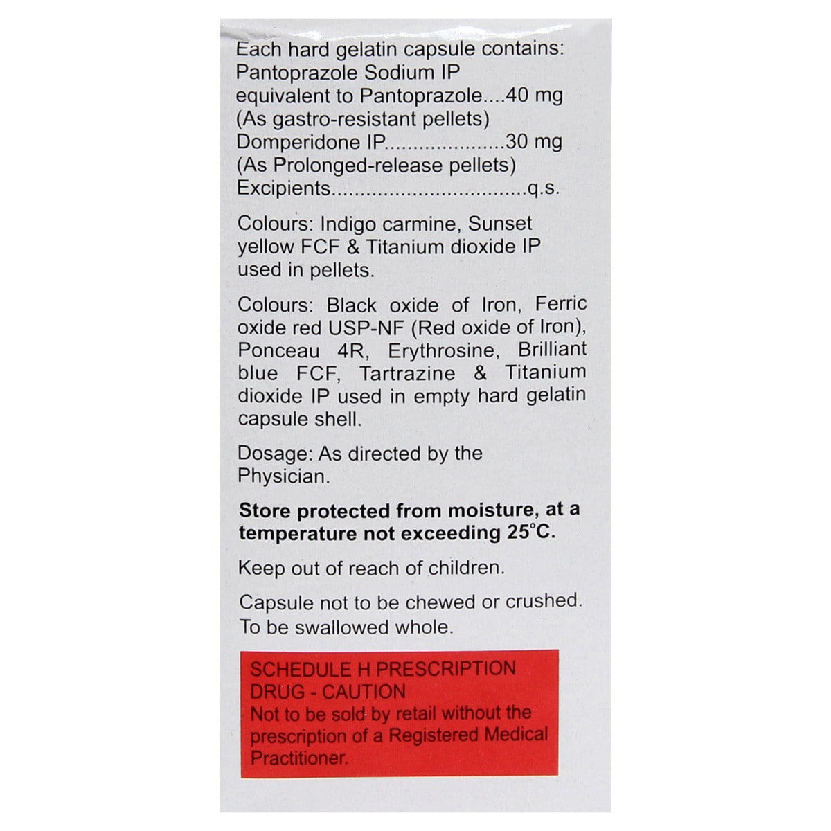 Pan-D Capsule 15's Price, Uses, Side Effects, Composition - Apollo Pharmacy