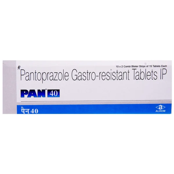PAN 40 Tablet 15's, Pack of 15 TABLETS