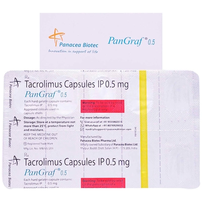 Pangraf 0.5 Capsule 10's, Pack of 10 CAPSULES