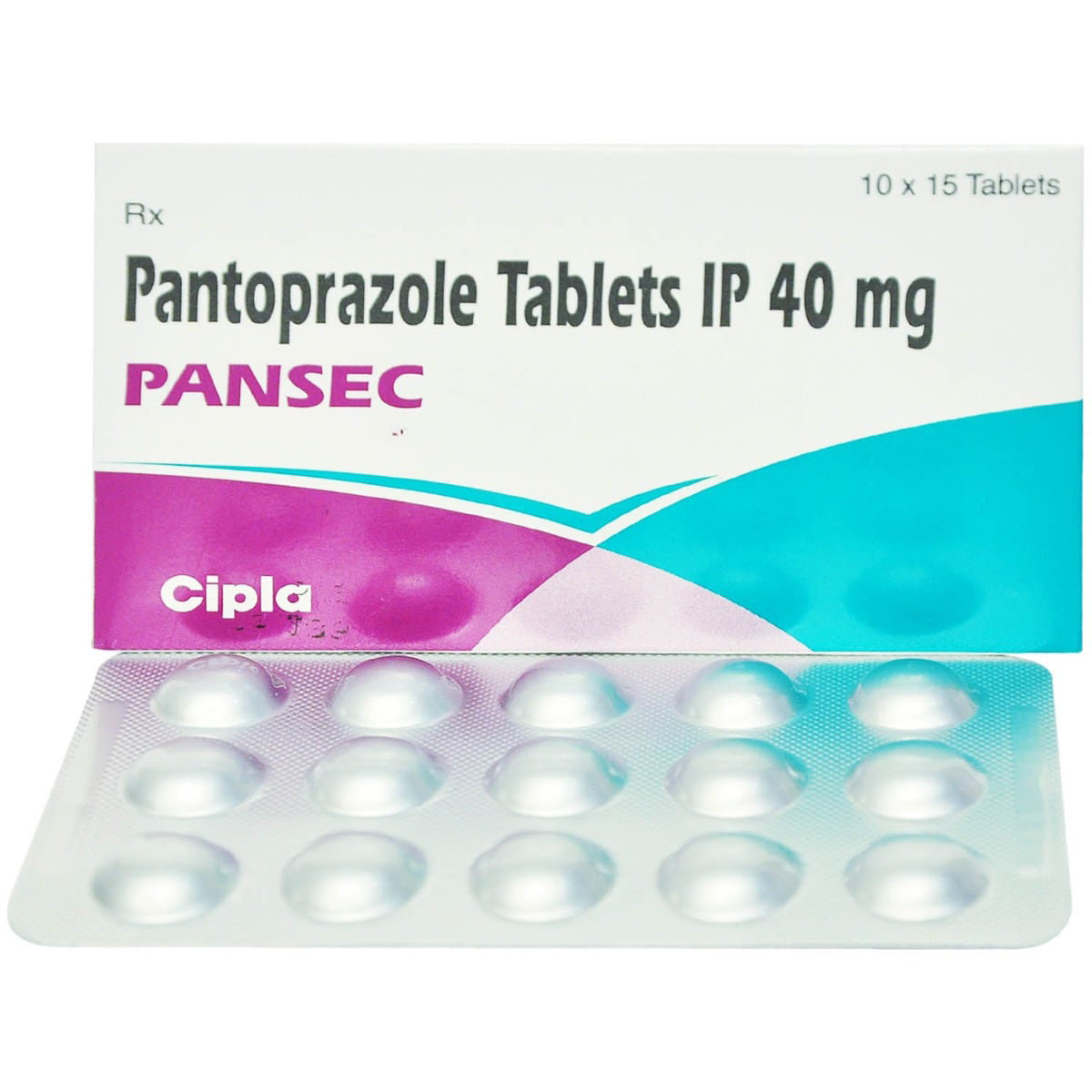 Pansec 40 mg Tablet 15's, Pack of 15 TABLETS Pansec 40 mg Tablet 15's, Pack of 15 TABLETS