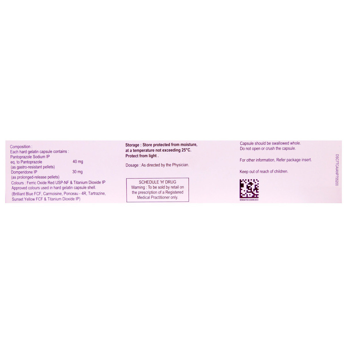 Pantakind-DSR Capsule 10's, Pack of 10 Pantakind-DSR Capsule 10's, Pack of 10