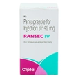 Pansec IV 40 mg Injection 1's