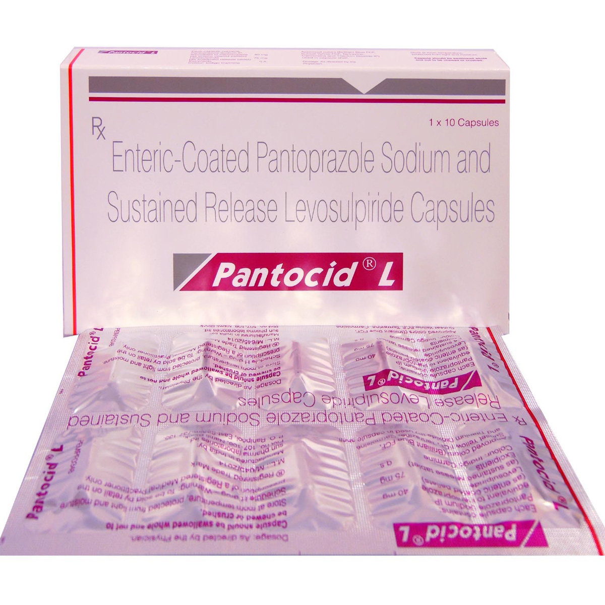 Pantocid L Capsule 10's, Pack of 10 Pantocid L Capsule 10's, Pack of 10