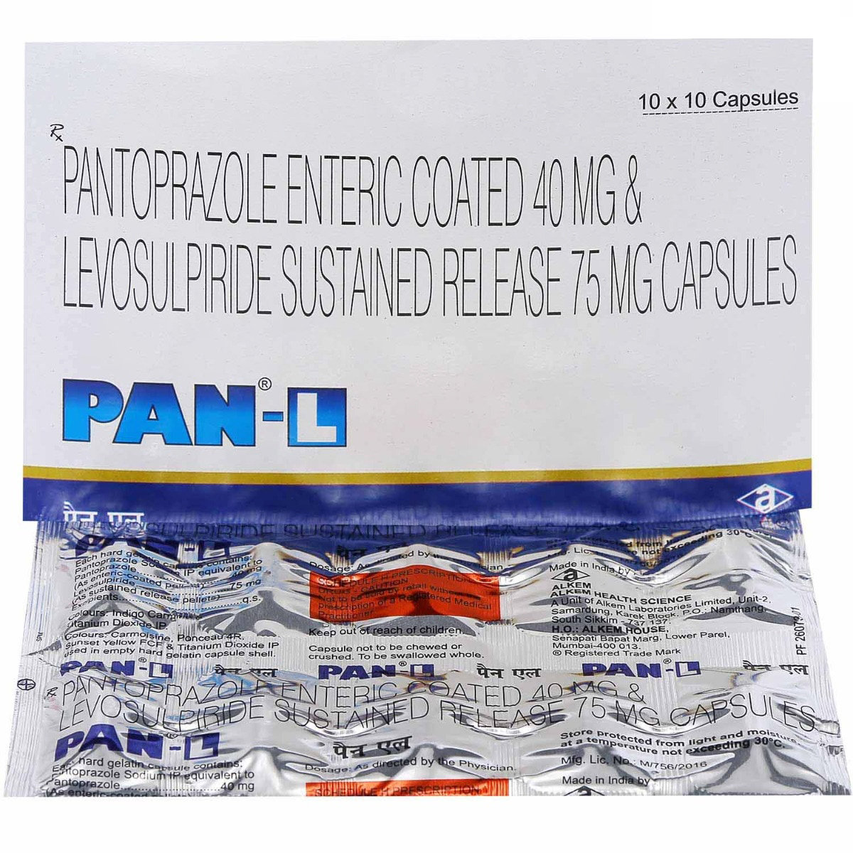 Pan-L Capsule 10's, Pack of 10 Pan-L Capsule 10's, Pack of 10