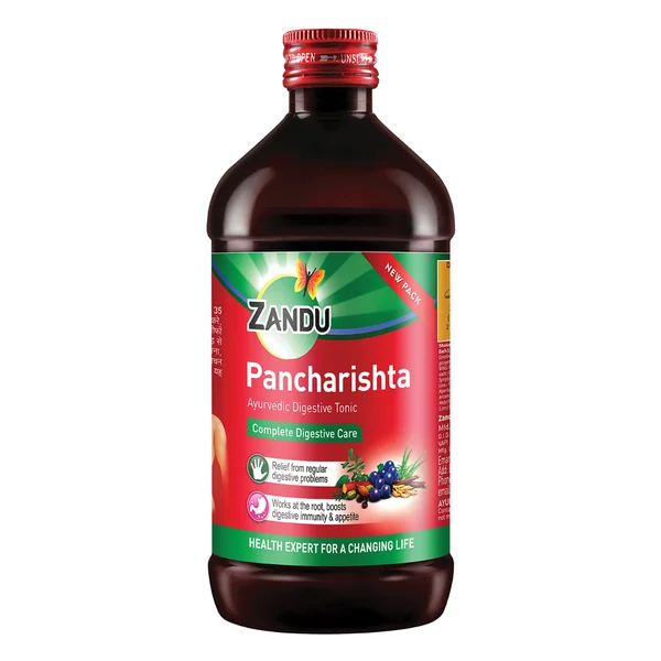 Zandu Pancharistha Ayurvedic Digestive Tonic, 650 ml, Pack of 1