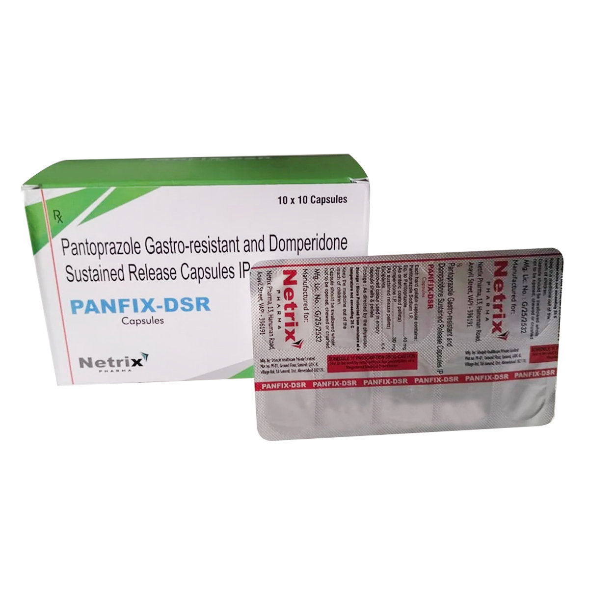 Panfix DSR Capsule 10's, Pack of 10 TABLETS Panfix DSR Capsule 10's, Pack of 10 TABLETS